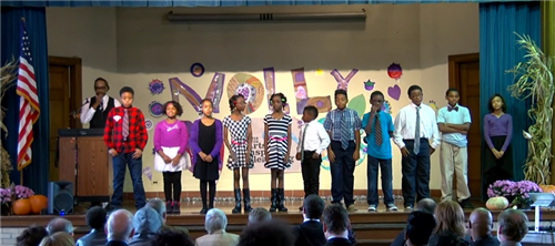 Students performing at Molly Day 2015 Students performing at Molly Day 2015